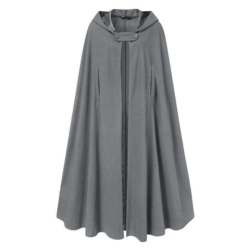 Zanzea Open Front Cloak Loose Hoodies