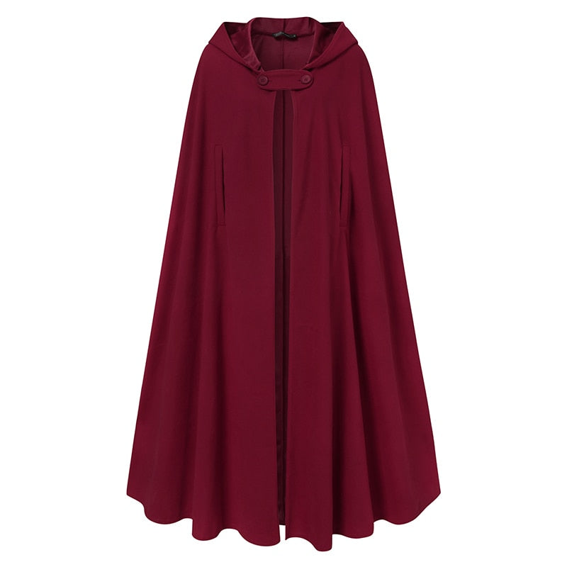 Zanzea Open Front Cloak Loose Hoodies