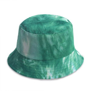 Style Summer Double-faced Tie Dye Unisex Bucket Hat