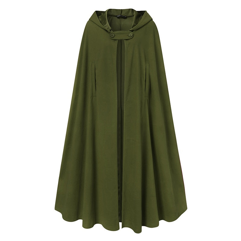 Zanzea Open Front Cloak Loose Hoodies