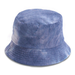 Style Summer Double-faced Tie Dye Unisex Bucket Hat