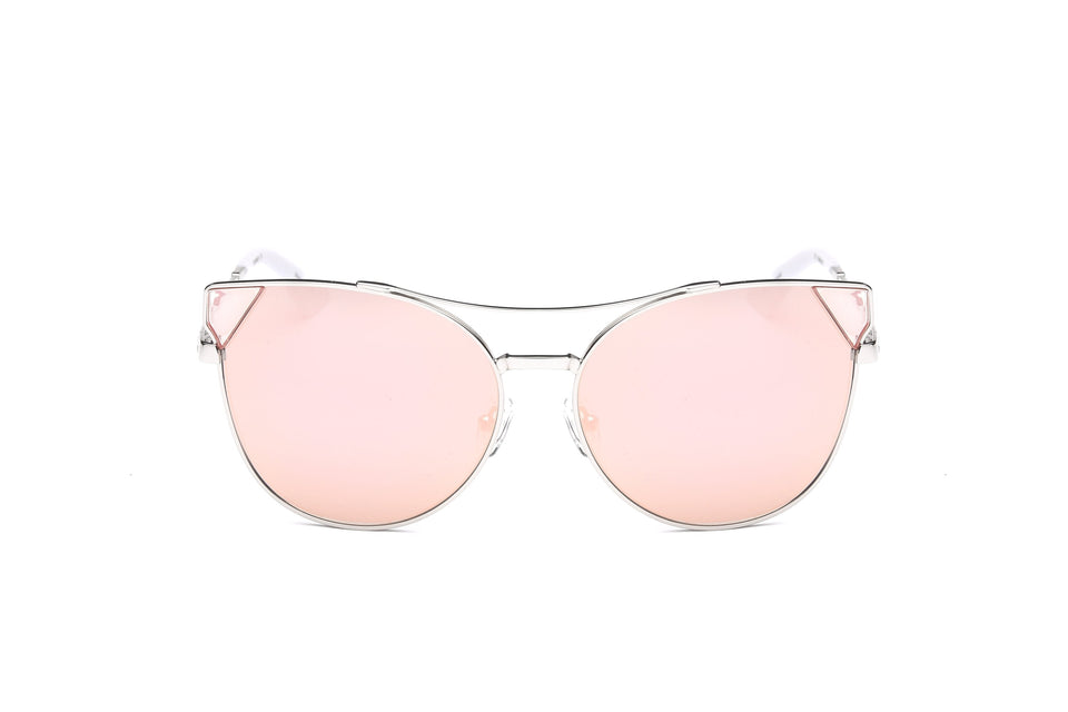 home forluxe clotheLexi SunglassesWomen Round Cat Eye Sunglasses

Frame Material: Metal 
Lens Material: PC
Lens Width: 59mm
Bridge Width: 15mm
Temple Length: 140mm
100% UVA &amp; UVB Protection
