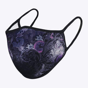 home forluxe clothePurpler DaCover 3-Layered Face Cover-PM0165
3-Layered, Polyester Exterior, Dual Layer Cotton Interior
Washable and Reusable Face Mask

Protective Fashion Face Mask
Unique Print Design
Made in USA

Size 12.5" 