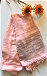 home forluxe clotheHandloom Scarf- Pink ColorIt’s is a soft , warm , beautiful , stylish and breathable
 women’s scarf . The scarf is made of 100% cotton  and made by traditional method artisans in a
 fair trad