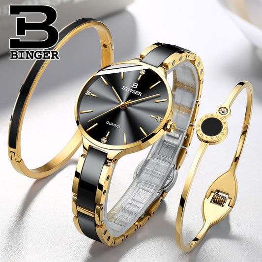 Zegarek Damski Binger Bracelets Ceramic Watch